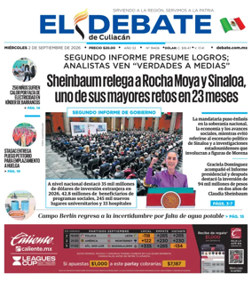 Cover of El Debate de Culiacan