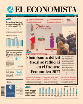 Cover of El Economista (Mexico)
