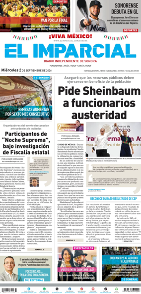 Cover of El Imparcial