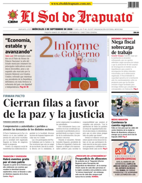 Cover of El Sol de Irapuato