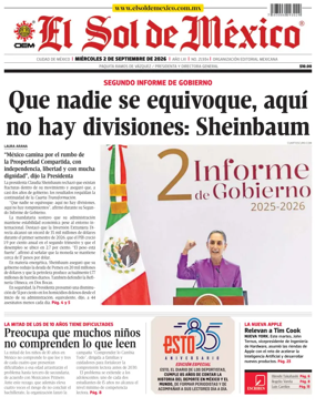 Cover of El Sol de Mexico