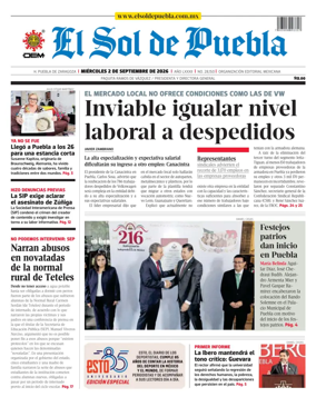 Cover of El Sol de Puebla