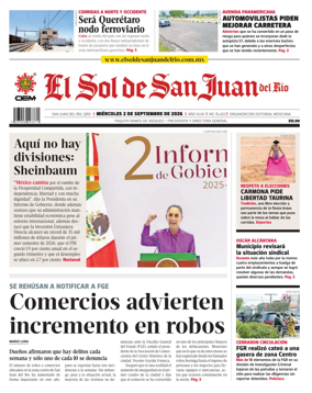 Cover of El Sol de San Juan del Rio