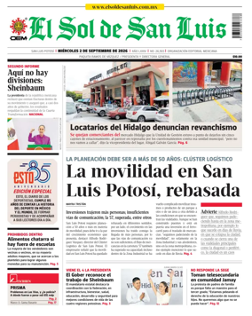 Cover of El Sol de San Luis Potosi