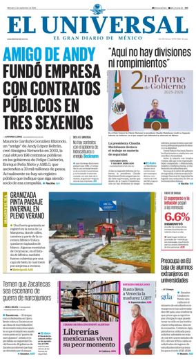 Cover of El Universal