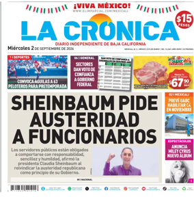 Cover of La Cronica