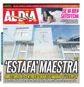 Cover of Periodico Al Dia (Celaya)