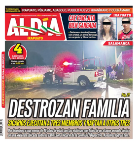 Cover of Periodico Al Dia (Irapuato)
