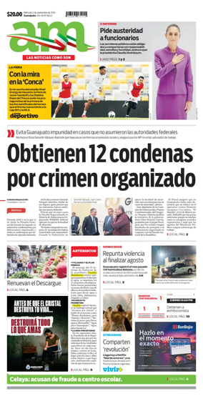 Cover of Periodico AM (Leon)