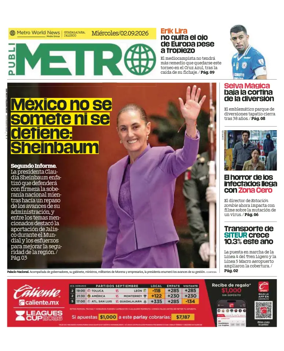 Cover of Publimetro Guadalajara