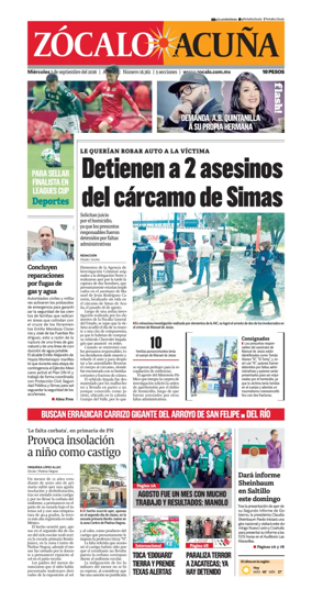Cover of Zocalo Acuna
