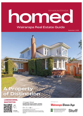 Cover of Homed Wairarapa