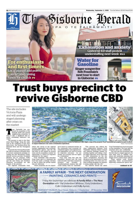 Cover of The Gisborne Herald
