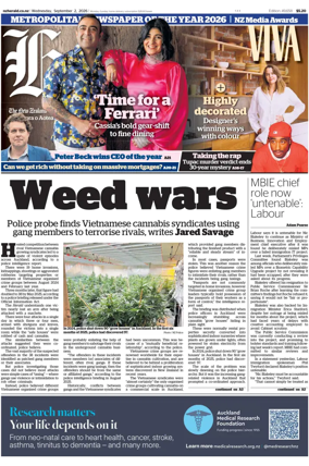 Cover of The New Zealand Herald