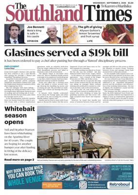 Cover of The Southland Times
