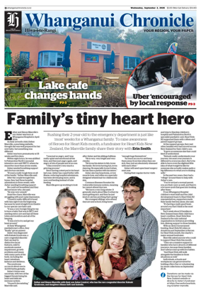 Cover of Whanganui Chronicle