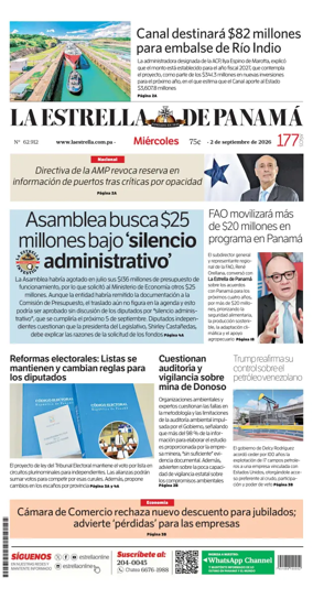 Cover of La Estrella de Panama