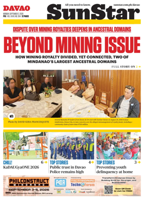 Cover of Sun.Star Davao
