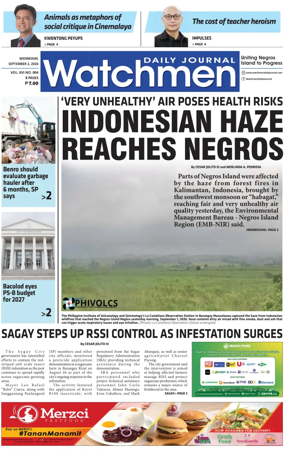 Cover of Watchmen Daily Journal