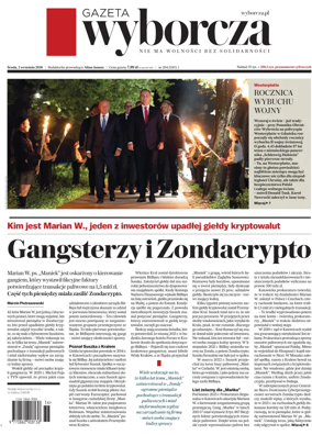 Cover of Gazeta Wyborcza