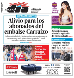 Cover of El Nuevo Dia