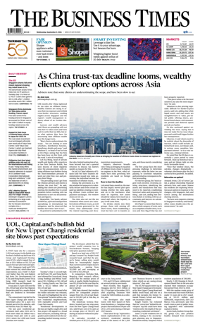 Cover of The Business Times