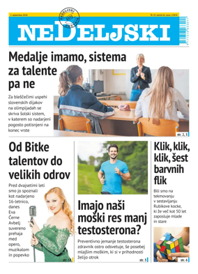 Cover of Nedeljski Dnevnik
