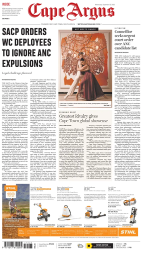 Cover of Cape Argus