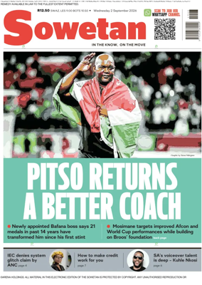 Cover of Sowetan