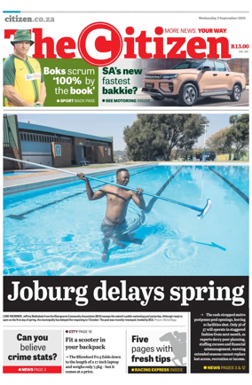 Cover of The Citizen (KZN)