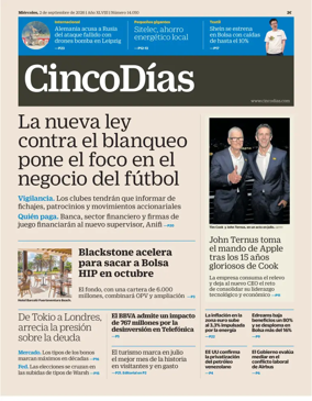 Cover of Cinco Dias