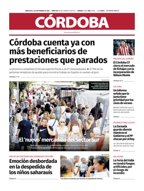 Cover of Diario Cordoba
