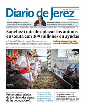 Cover of Diario de Jerez