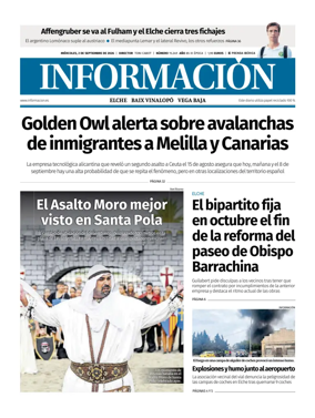 Cover of Diario Informacion (Elche y Vega Baja)