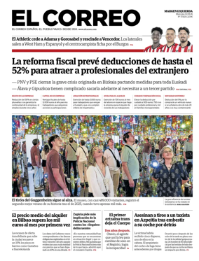 Cover of El Correo (Margen izquierda)