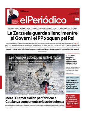 Cover of El Periodico - Catala