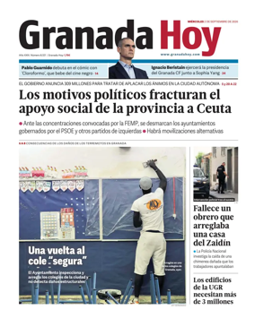 Cover of Granada Hoy