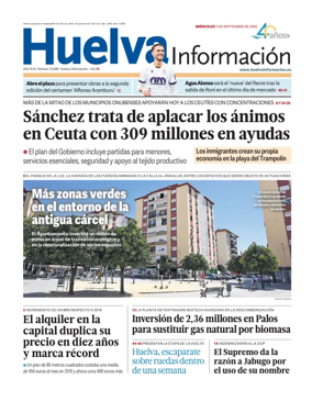 Cover of Huelva Informacion