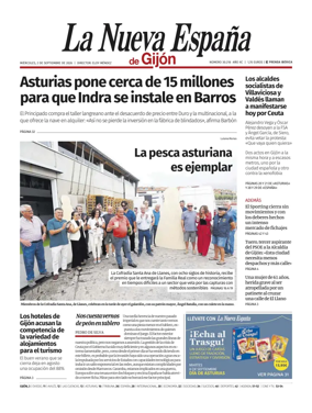 Cover of La Nueva Espana (Gijon)