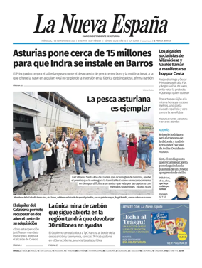 Cover of La Nueva Espana (Oviedo)