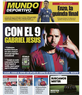 Cover of Mundo Deportivo (At. Madrid)