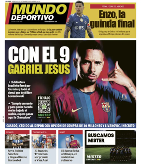 Cover of Mundo Deportivo (Barcelona)