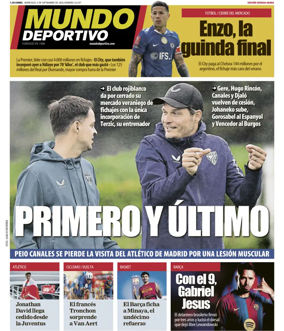 Cover of Mundo Deportivo (Bizkaia-Araba)