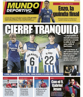 Cover of Mundo Deportivo (Gipuzkoa)
