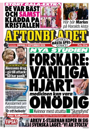 Cover of Aftonbladet