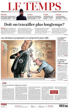 Cover of Le Temps