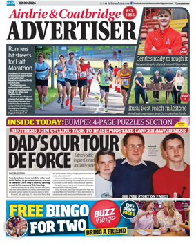 Cover of Airdrie & Coatbridge Advertiser