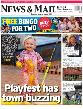 Cover of Aldershot News & Mail
