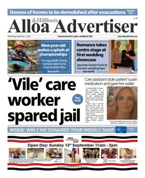 Cover of Alloa Advertiser