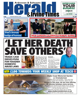 Cover of Ardrossan & Saltcoats Herald